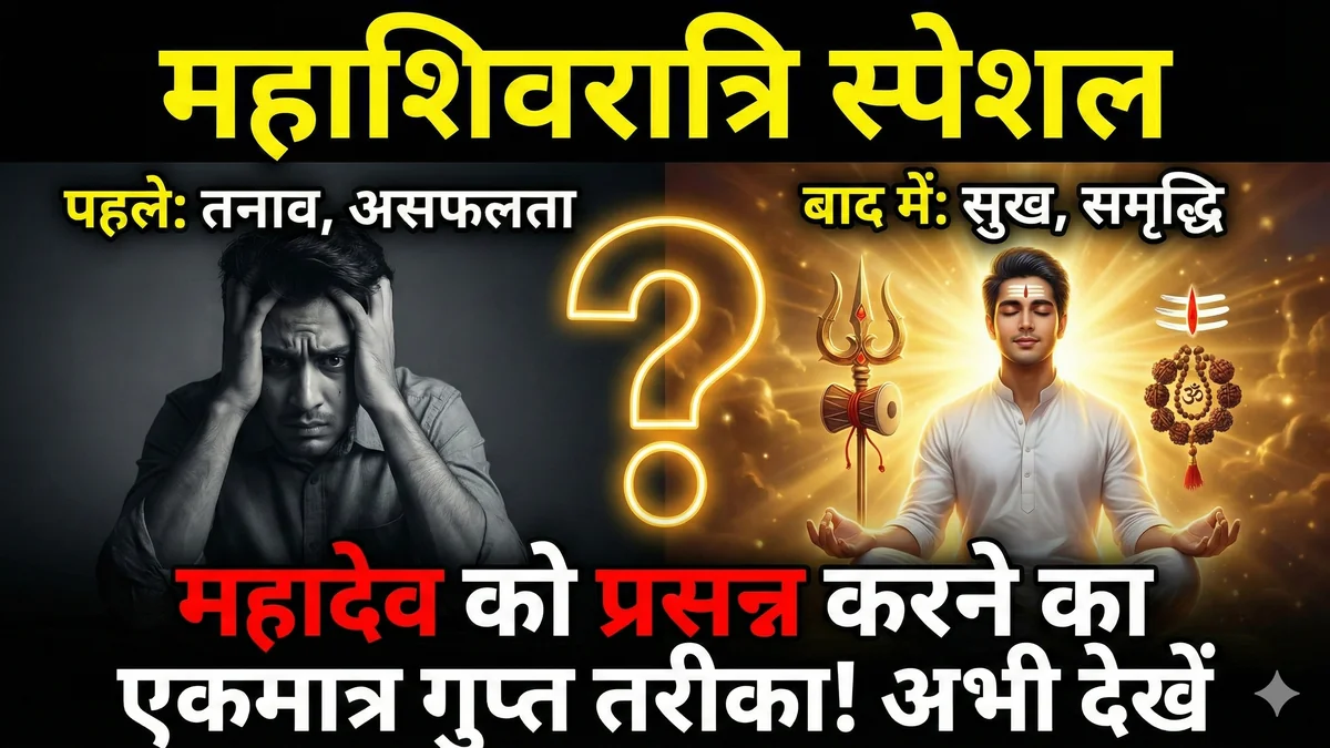 Mahashivratri 2026 powerful ritual in Hindi for Lord Shiva blessings